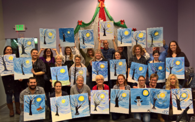 2nd Annual Paint & Sip, Dec 9, 2017