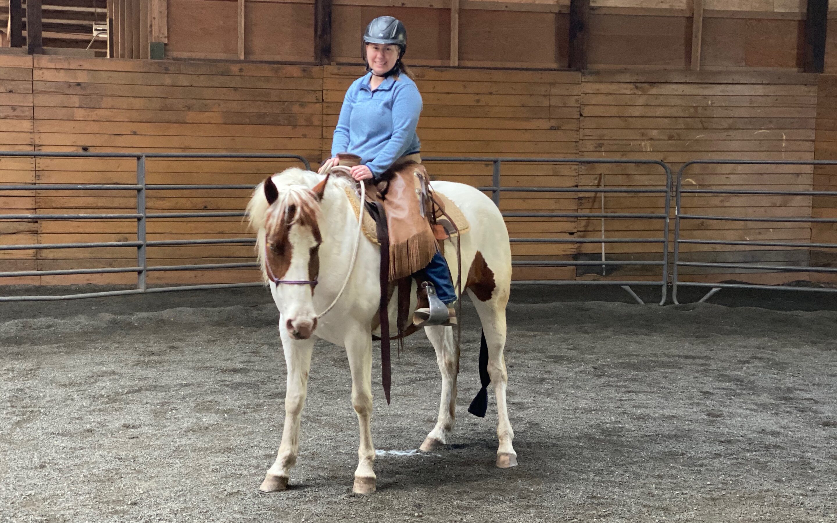 Merry in the Round Pen