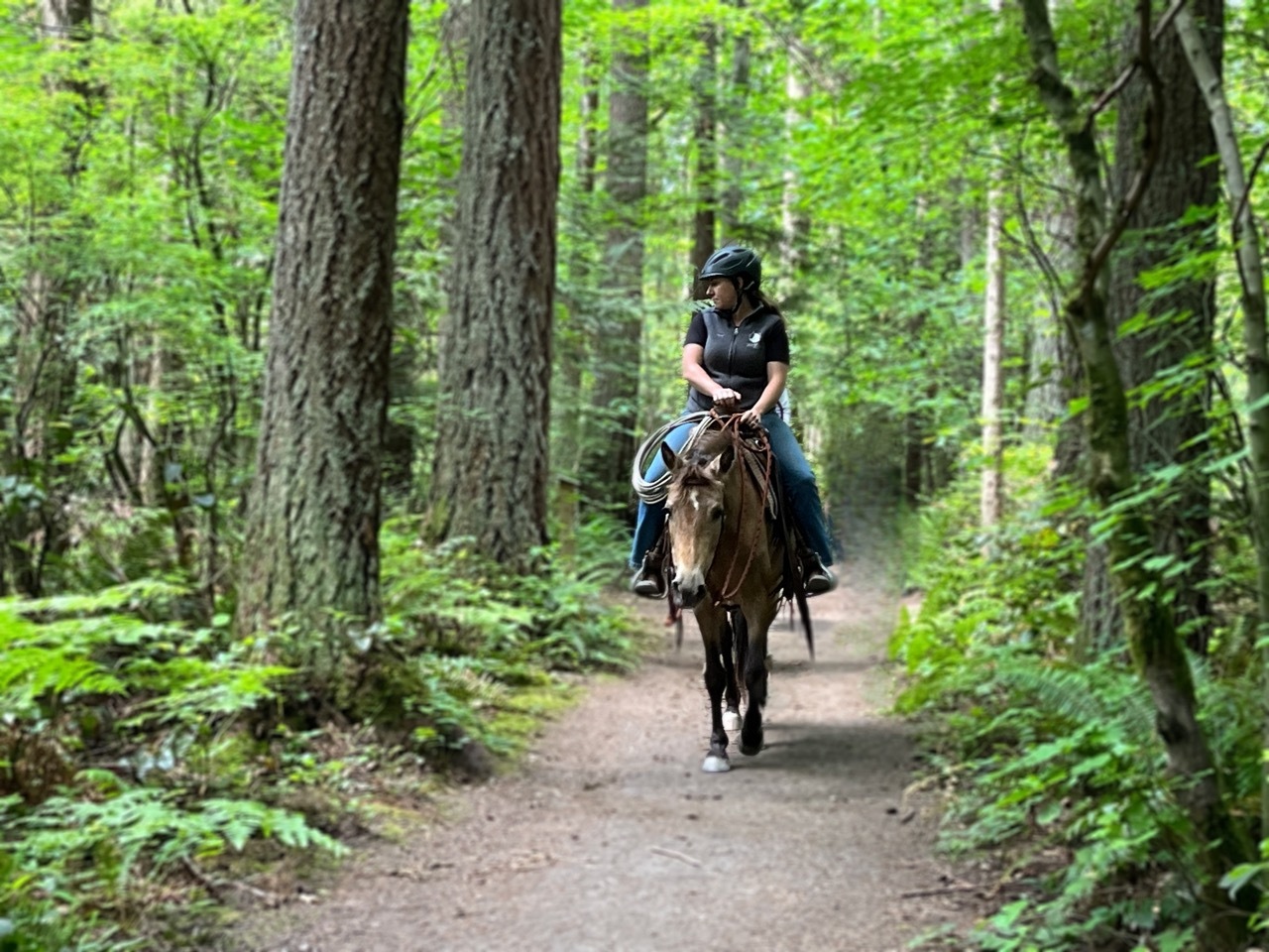 Esme’s First Trail Ride